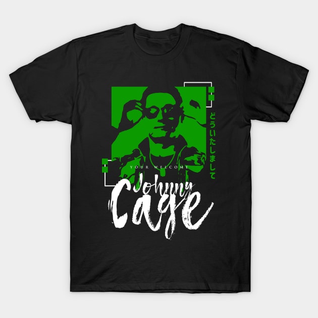 Johnny Cage - Your Welcome - Klose Kombat T-Shirt by ChrisPierreArt